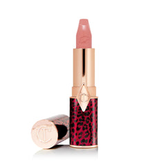 Charlotte Tilbury Hot Lips 2 front packaging showing shade and elegant tube, enhances gifting