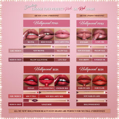 Charlotte Tilbury K.I.S.S.I.N.G metallic pink tube packaging displaying luxe design and travel-friendly benefit