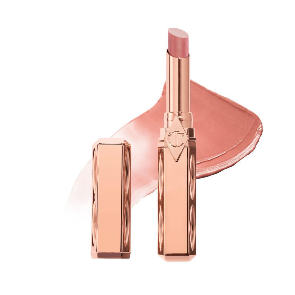 Charlotte Tilbury front packaging showing elegant tube and shade for easy identification
