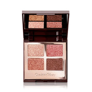 Charlotte Tilbury front packaging displaying Pillow Talk palette and logo benefit travel-friendly
