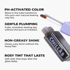 Chillab applicator wand close-up showing glossy texture and smooth application benefit