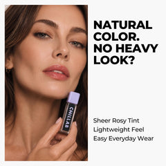 Chillab lip oil drop on hand highlighting hydrating jojoba oil and nourishment benefit