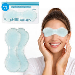 CHILLTHERAPY close-up of flexible vegan gel texture for comfortable cooling
