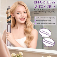 Chivixe barrel heating surface texture for consistent, frizz-reducing heat