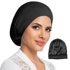 choshion bonnet front view showing sleek black design and neat finish benefits comfortable fit