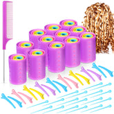 Chuangdi frontal view of full roller kit showing contents and organized layout