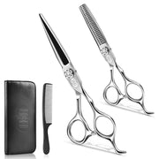 CIICII front packaging showing the 6.7" scissors and accessories for travel convenience