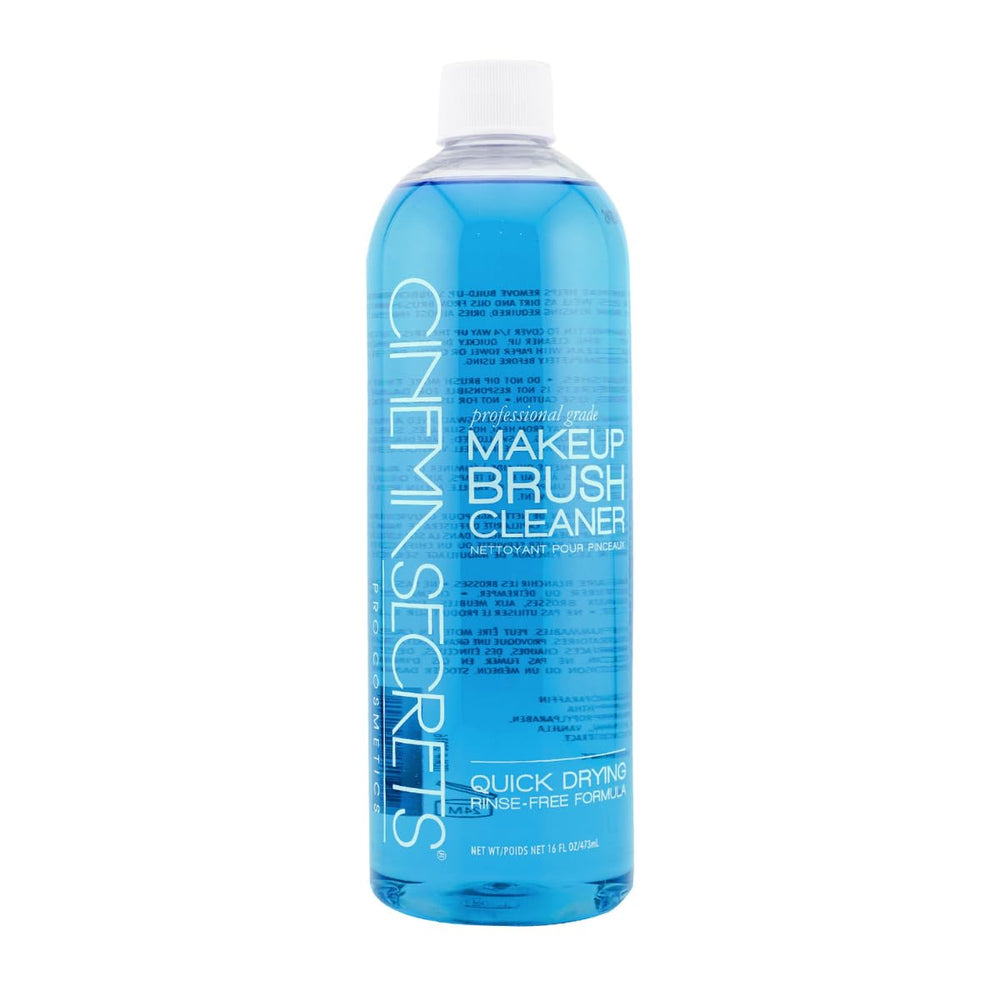 Cinema Secrets front label 16oz showing brand and quick-dry benefit