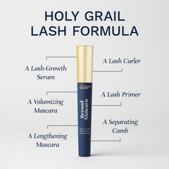 City Beauty open tube showing creamy black formula texture and buildable consistency