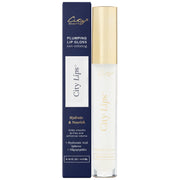 City Beauty City Lips front tube showing compact travel-friendly design and shine