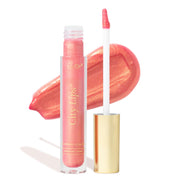 City Beauty front tube of City Lips gloss showing glossy Sun Diego color and shine