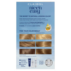 Clairol back panel displaying instructions and safety guidance for correct use