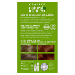 Clairol color cream texture close-up showing smooth blend and conditioning