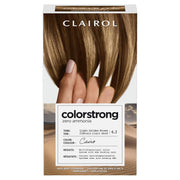 Clairol packaging front view showing kit and benefits