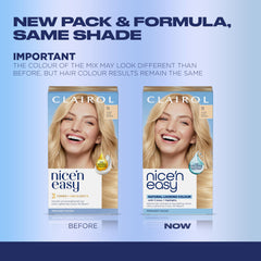 Clairol creamy dye texture close-up showing smooth application performance