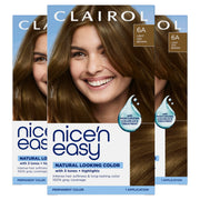 Clairol front packaging showing shade and natural result benefit