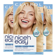 Clairol front packaging showing shade and benefits for confident selection