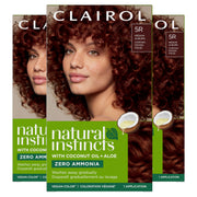 Clairol packaging front view showing product and shade benefit