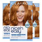 Clairol Nice'n Easy front packaging showing shade 8R and benefits