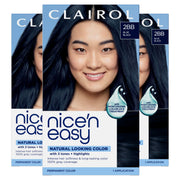 Clairol Nice'n Easy front packaging showing shade and benefit