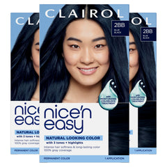Clairol Nice'n Easy front packaging showing shade and benefit