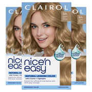 Clairol front packaging showing medium ash blonde and benefits