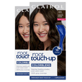Clairol packaging front view showing kit and quick coverage benefit