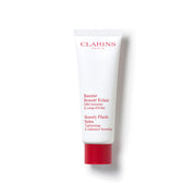 Clarins jar front view showing packaging and brand for instant recognition