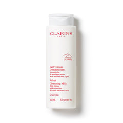 Clarins front packaging showing product and clear labeling for gentle cleansing