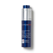 ClarinsMen front jar showing compact design and instant lift benefit