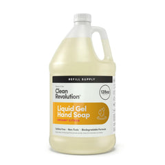 Clean Revolution bottle front label showing product clarity and benefits