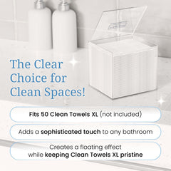CLEAN SKIN CLUB side profile highlighting slim design and space-saving benefit