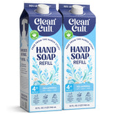 Cleancult front packaging showing sea minerals scent and eco benefits