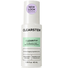CLEARSTEM front bottle showing clear serum and label for easy identification and use
