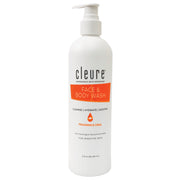 Cleure front bottle 12 oz showing clean packaging and gentle formula benefit