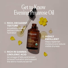 Cliganic amber glass bottle detail protecting oil freshness