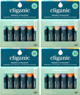Cliganic front packaging showing 24-count set and organic benefit