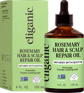 Cliganic front bottle showing sleek label and restorative benefits