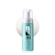 Clinique bottle front packaging showing product and benefits