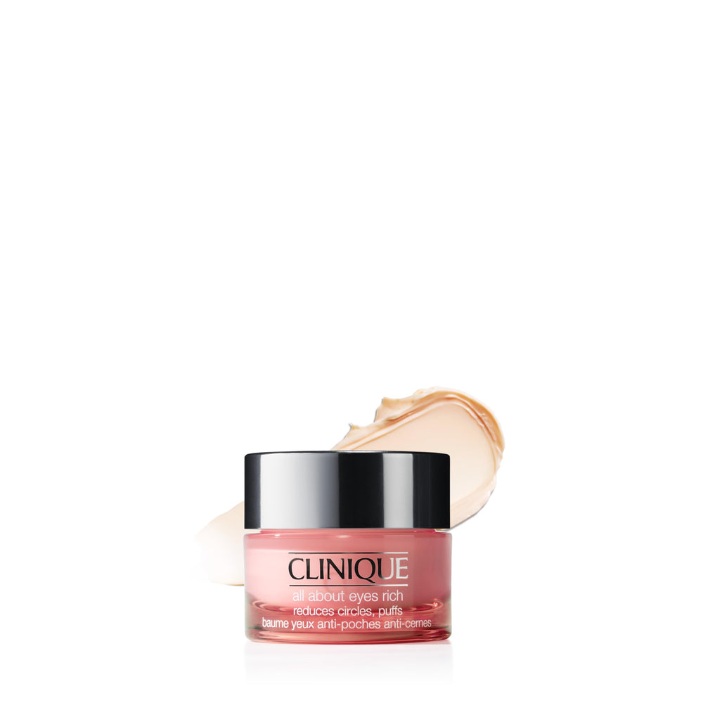 Clinique jar front view showing product for travel hydration