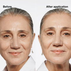 Clinique product being spread on skin to show buildable full coverage