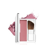 Clinique front pan showing Smoldering Plum shade and packaging benefit of easy buildable color