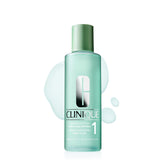 Clinique bottle front view showing label and easy application benefit