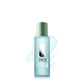 Clinique Clarifying Lotion 4 front bottle showing product clarity and dependable exfoliation