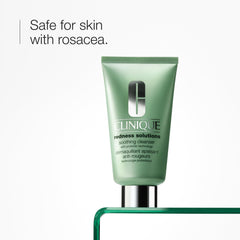 Clinique cream texture closeup illustrating gentle, non-drying formula benefit