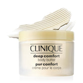 Clinique front jar showing label and moisturizing benefit