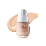 Clinique front bottle showing product and shade for clear identification and trust