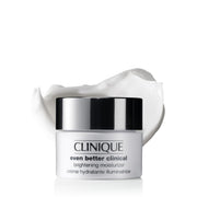 Clinique front packaging showing product name and compact size for travel convenience