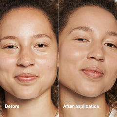 Clinique foundation swatches on arm showing shade variety for accurate color match