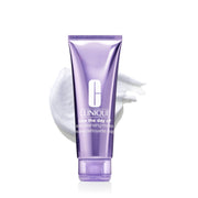Clinique front bottle showing cleanser and easy recognition benefit